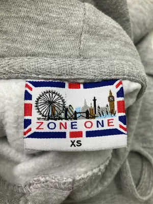 ZONE ONE/パーカー/トップス/グレー/XS