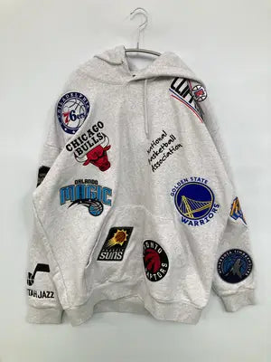 NBA/エヌビーエー/パーカー/トップス/グレー/L