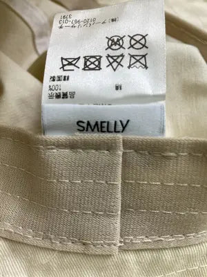 SMELLY/バケットハット/帽子/アイボリー