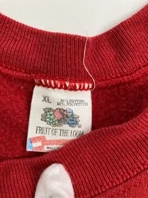 FRUIT OF THE LOOM/フルーツオブザルーム/Tシャツ/カットソー/トップス/レッド/XL