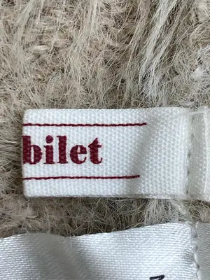 mily bilet/ニット/セーター/トップス/ベージュ/S