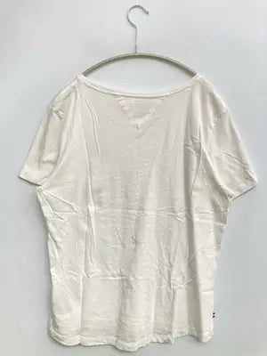 TOMMY JEANS/トミージーンズ/Tシャツ/カットソー/トップス/ホワイト/L