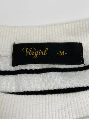 Virgirl/Tシャツ/カットソー/トップス/ホワイト/M