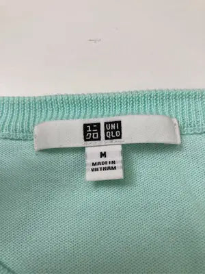 UNIQLO/ユニクロ/カーディガン/ボレロ/トップス/ライトグリーン/M