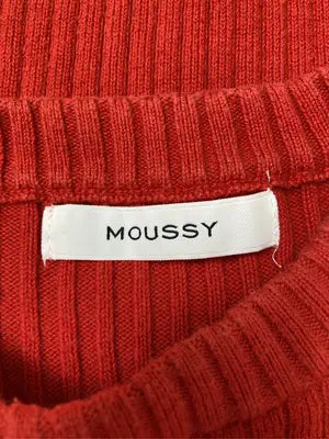 MOUSSY/マウジー/ニット/セーター/トップス/レッド/FREE