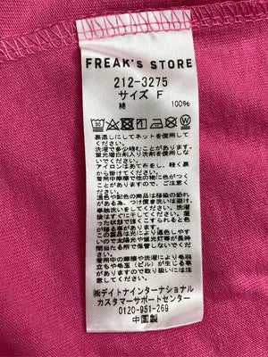 FREAK'S STORE/フリークスストア/Tシャツ/カットソー/トップス/ピンク/F