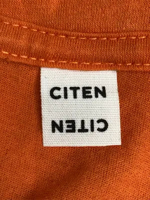 CITEN/シテン/Tシャツ/カットソー/トップス/オレンジ/F