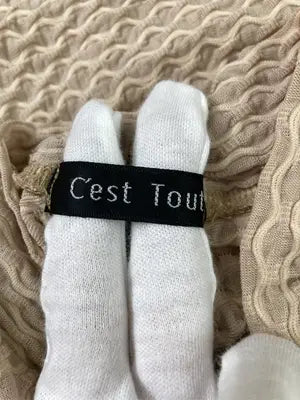 Cest Tout/Tシャツ/カットソー/トップス/ベージュ