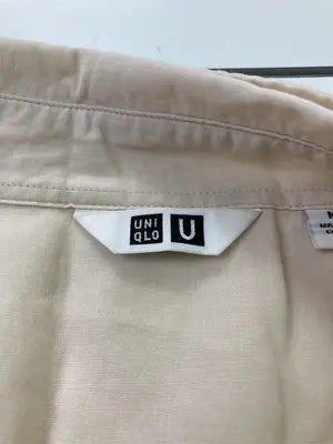 UNIQLO U/ユニクロユー/シャツ/ブラウス/トップス/ベージュ/M