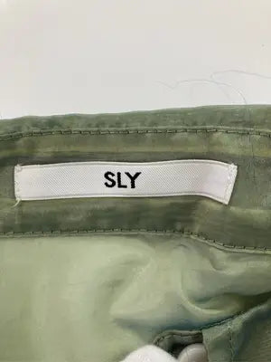 SLY/スライ/シャツ/ブラウス/トップス/グリーン