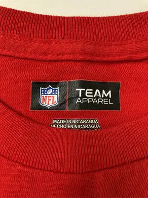 NFL/エヌエフエル/Tシャツ/カットソー/トップス/レッド/XL