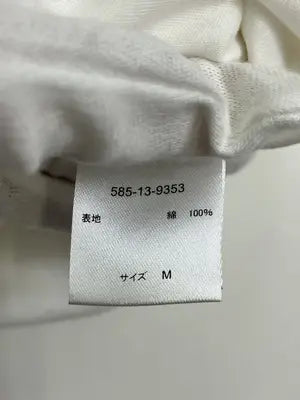 GLACIER/グラシア/Tシャツ/カットソー/トップス/ホワイト/M