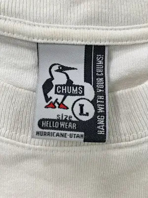 CHUMS/チャムス/Tシャツ/カットソー/トップス/ホワイト/L