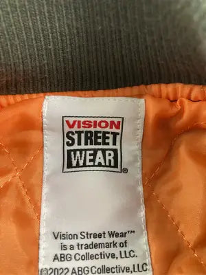 VISION STREET WEAR/ヴィジョンストリートウェア/スタジャン/ジャケット/アウター/グレー/M