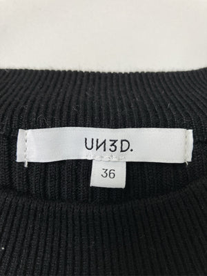 UN3D/アンスリード/ワンピース/ワンピース/ドレス/ブラック/36