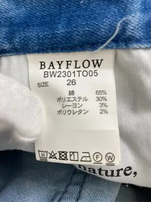 BAYFLOW/ベイフロー/デニムパンツ/パンツ/スカイブルー/26