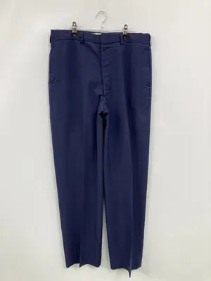 スラックス/パンツ/ネイビー/35L