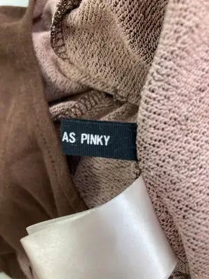 AS KNOW AS PINKY/アズノゥアズピンキー/パンツドレス/ワンピース/ドレス/ブラウン/*