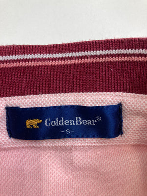 Golden Bear/ゴールデンベア/ポロシャツ/トップス/ピンク/S