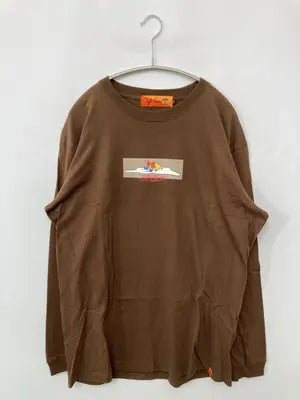 Left Alone/レフトアローン/Tシャツ/カットソー/トップス/ブラウン/XL