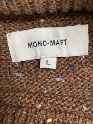 MONO-MART/モノマート/ニット/セーター/トップス/ブラウン/L