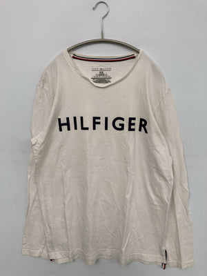 TOMMY HILFIGER/トミーヒルフィガー/Tシャツ/カットソー/トップス/ホワイト/M