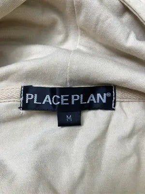 PLACE PLAN/パーカー/トップス/ベージュ/M