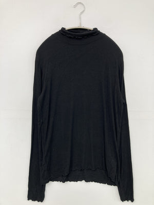 ikka/イッカ/Tシャツ/カットソー/トップス/ブラック/M