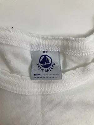 PETIT BATEAU/プチバトー/Tシャツ/カットソー/トップス/ホワイト/XS