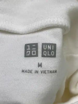 UNIQLO/ユニクロ/Tシャツ/カットソー/トップス/ホワイト/M