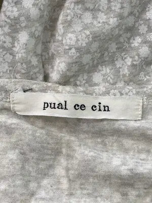PUAL CE CIN/ピュアルセシン/Tシャツ/カットソー/トップス/ベージュ