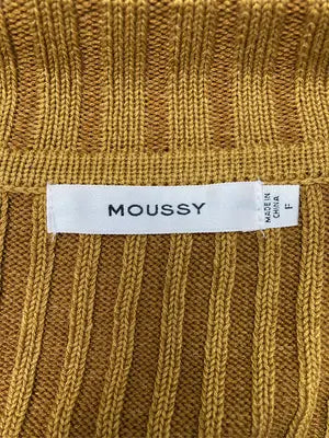 MOUSSY/マウジー/ニット/セーター/トップス/ブラウン/F