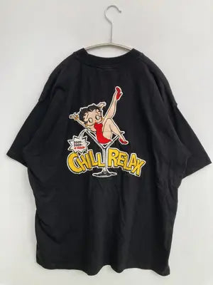 Chillax/Tシャツ/カットソー/トップス/ブラック/L