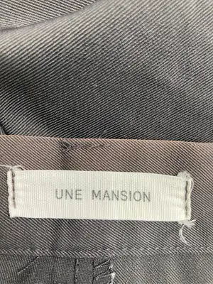 UNE MANSION/ウメマンション/スラックス/パンツ/ブラウン