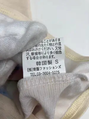 Tシャツ/カットソー/トップス/アイボリー/s