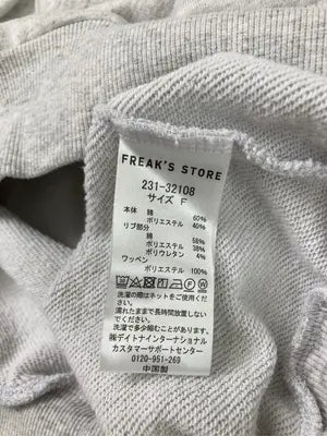 FREAK'S STORE/フリークスストア/スウェット/トップス/グレー/F