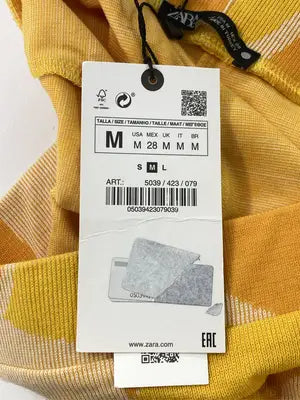 ZARA/ザラ/ロングスカート/スカート/イエロー/USA M