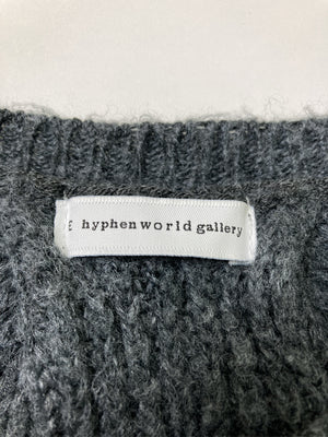 E hyphen world gallery/イーハイフンワールドギャラリー/ニット/セーター/トップス/グレー/F