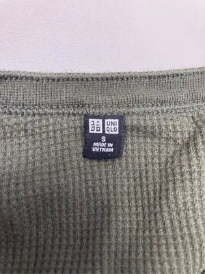 UNIQLO/ユニクロ/Tシャツ/カットソー/トップス/グリーン/S
