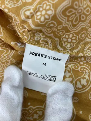 FREAK'S STORE/フリークスストア/シャツ/ブラウス/トップス/イエロー/M