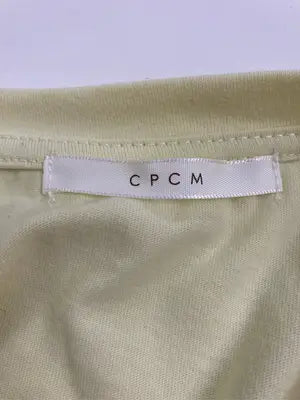 CPCM/シーピーシーエム/Tシャツ/カットソー/トップス/イエロー/F