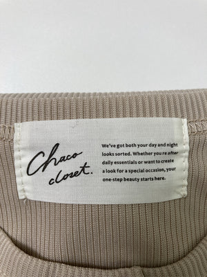 Chaco closet/チャコクローゼット/カーディガン/ボレロ/トップス/ベージュ/F