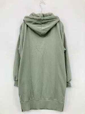 AQUAHISTORY/パーカー/トップス/ライトグリーン/M