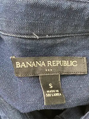 BANANA REPUBLIC/バナナリパブリック/シャツ/ブラウス/トップス/ブルー/S