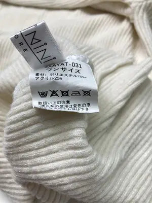 MINIMINI STORE/ニット/セーター/トップス/アイボリー/ワンサイズ