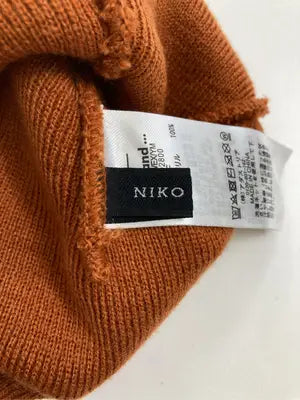 niko and .../ニコアンド/ニットキャップ/ビーニー/帽子/オレンジ/F