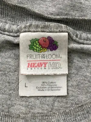 FRUIT OF THE LOOM/フルーツオブザルーム/Tシャツ/カットソー/トップス/グレー/L
