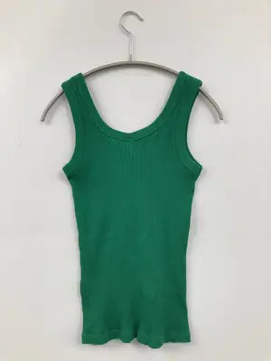 UNIQLO/ユニクロ/タンクトップ/トップス/グリーン/S