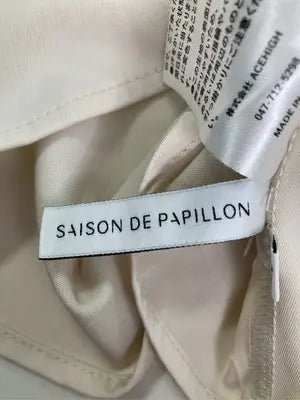 SAISON DE PAPILLON/セゾンドゥパピヨン/シャツ/ブラウス/トップス/ベージュ/L