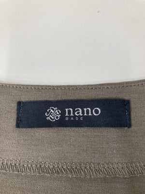 nano BASE/ナノベース/Tシャツ/カットソー/トップス/ブラウン/F